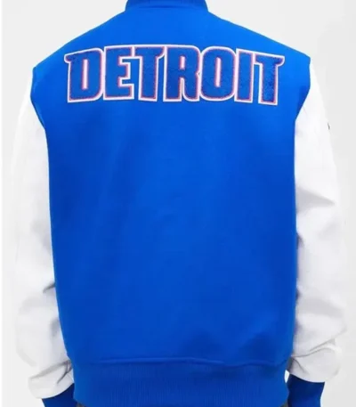 Letterman Detroit Pistons Jacket