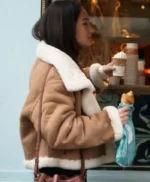 Lola Tung The Summer I Turned Pretty S03 Shearling Leather Jacket