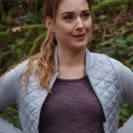 Melinda Monroe Virgin River Season 2 Quilted Satin Jacket