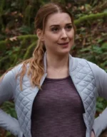 Melinda Monroe Virgin River Season 2 Quilted Satin Jacket