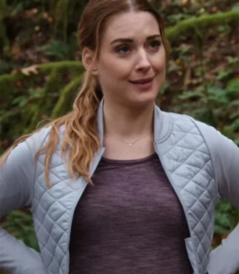 Melinda Monroe Virgin River Season 2 Quilted Satin Jacket