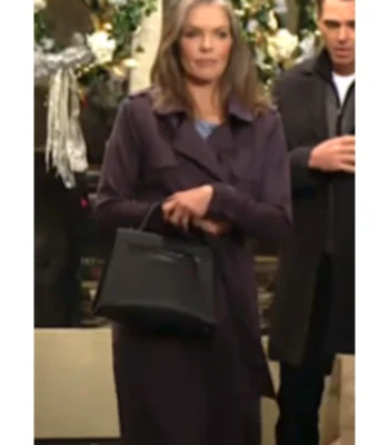 Susan Walters The Young and the Restless Purple Coat