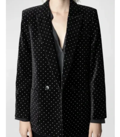 Tessa Porter The Young And The Restless Velvet Blazer