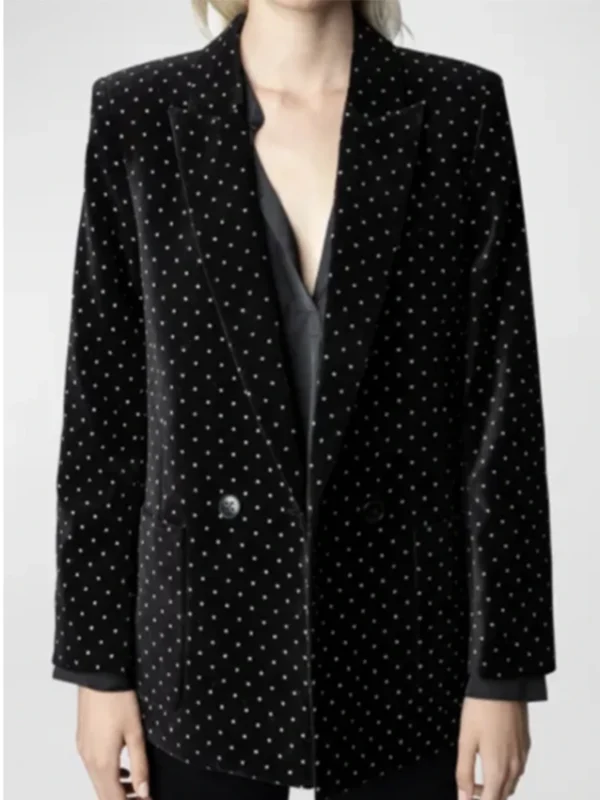 Tessa Porter The Young And The Restless Velvet Blazer