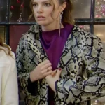 Tessa Porter The Young and the Restless Coat