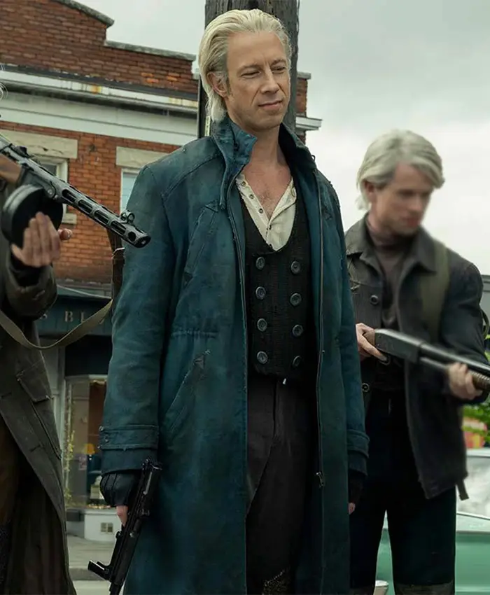 The Umbrella Academy S02 Otto Long Leather Coat The Umbrella Academy S02 Otto Long Leather Coat