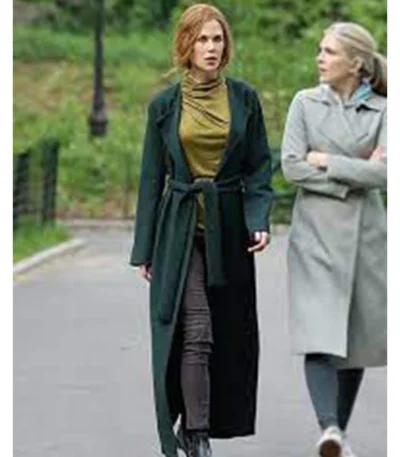 The Undoing Grace Fraser Green Trench Coat