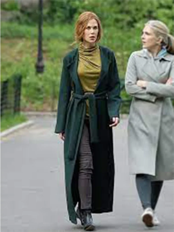 The Undoing Grace Fraser Green Trench Coat