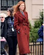The Undoing Nicole Kidman Brown Long Coat