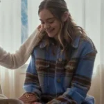 The Watcher Ellie Brannock Plaid Coat