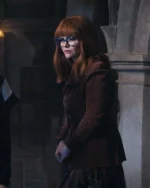 Wednesday 2022 Marilyn Thornhill Brown Jacket