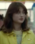White Noise 2022 Raffey Cassidy Yellow Jacket