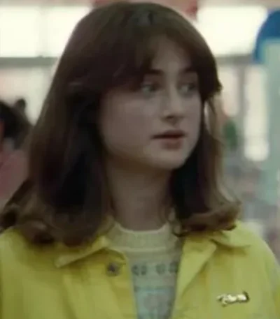 White Noise 2022 Raffey Cassidy Yellow Jacket
