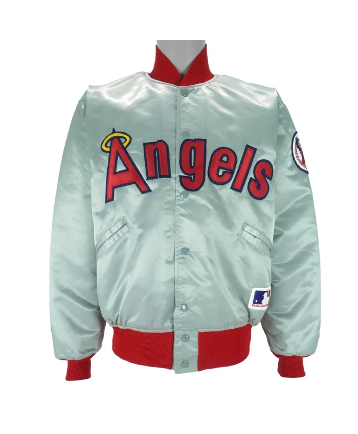 LA Angels 1990’s Silver Green Jacket LA Angels 1990’s Silver Green Jacket