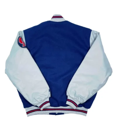 LA Angels Blue and Gray Varsity Jacket