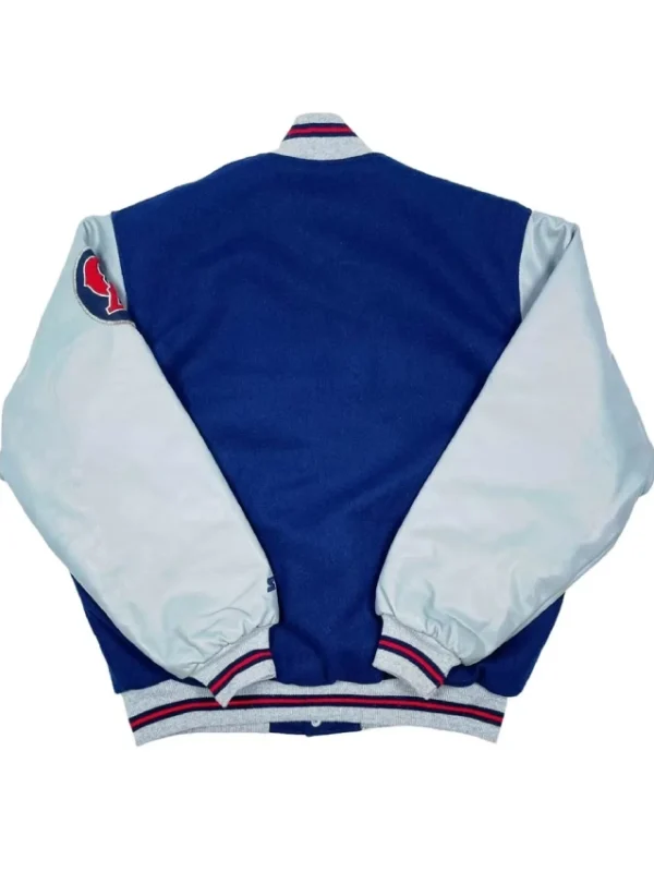 LA Angels Blue and Gray Varsity Jacket