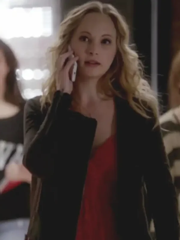 Candice King The Vampire Diaries S04 Black Jacket