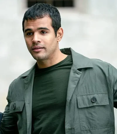 Carlos The Unbearable Weight of Massive Talent Grey Jacket