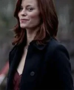 Cassidy Freeman The Vampire Diaries Black Wool Coat