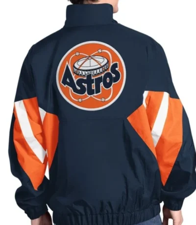 Houston Astros Cooperstown Chief Navy Half-Zip Pullover