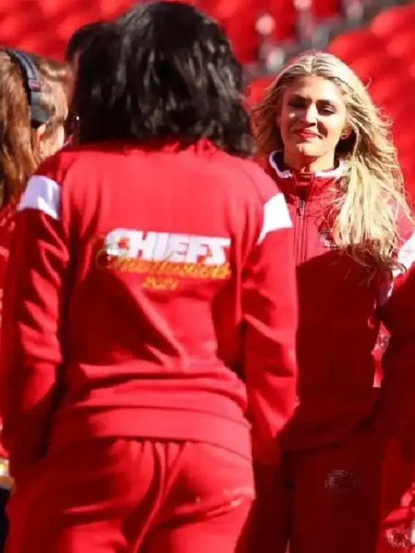 Chiefs Cheer Cheerleaders Track Jacket