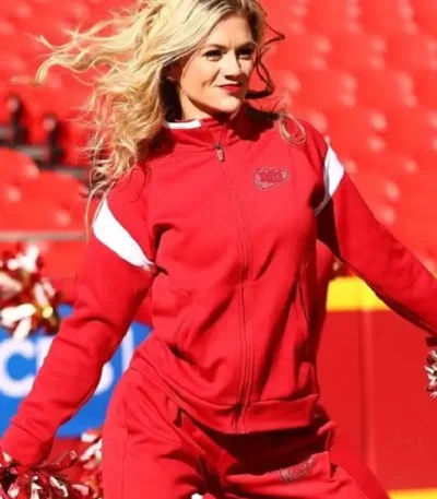 Chiefs Cheer Cheerleaders Track Jacket