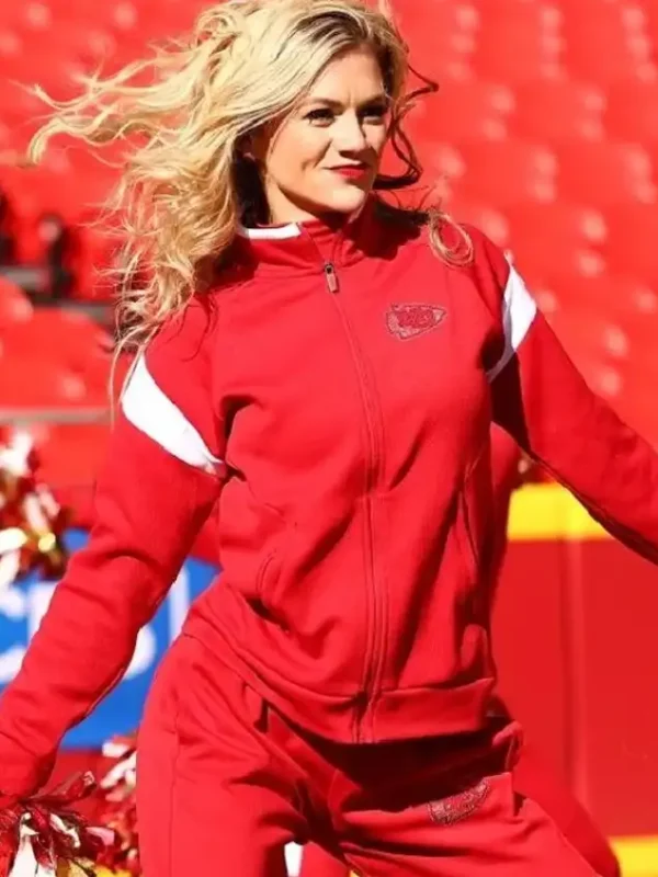 Chiefs Cheer Cheerleaders Track Jacket