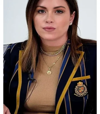 The Today Show Chloe Melas Striped Blazer