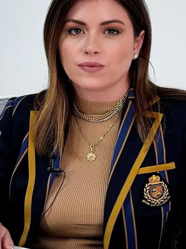 The Today Show Chloe Melas Striped Blazer