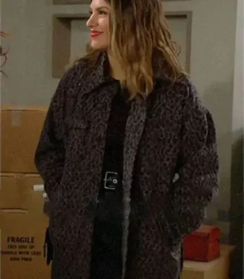 Chloe Mitchell Fisher The Young and the Restless Leopard Coat