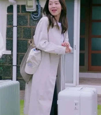 Cho Eun Hye Welcome To Samdalri White Long Coat