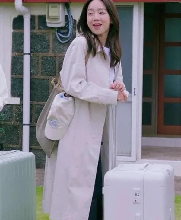 Cho Eun Hye Welcome To Samdalri White Long Coat