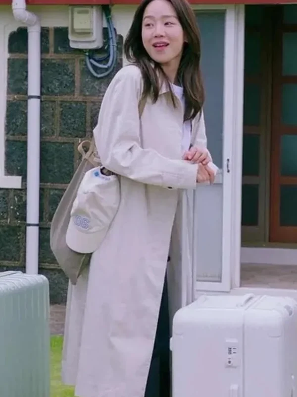 Cho Eun Hye Welcome To Samdalri White Long Coat