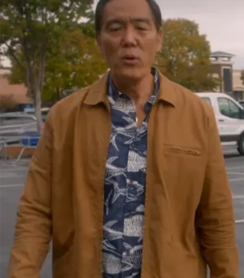 Chozen Cobra Kai S05 Brown Jacket