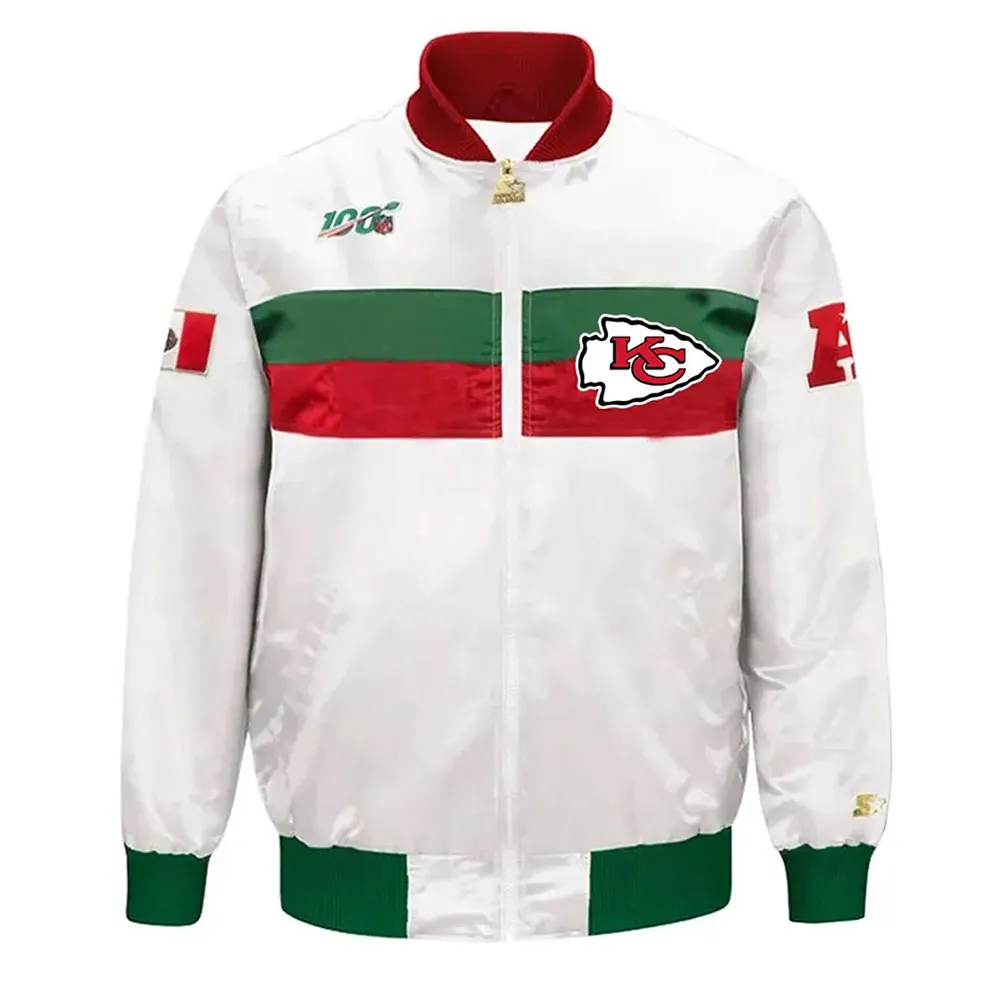 Chris Jones Super Bowl LVIII Kansas City Chiefs Jacket Chris Jones Super Bowl LVIII Kansas City Chiefs Jacket