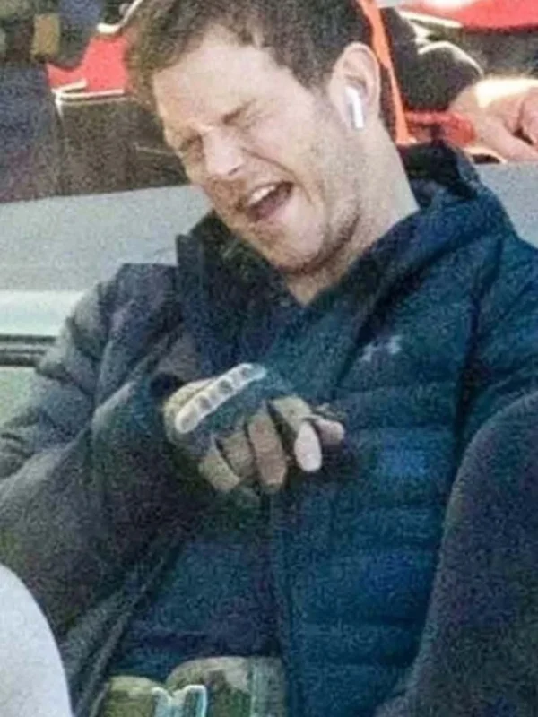 Chris Pratt The Tomorrow War Dan Blue Puffer Jacket
