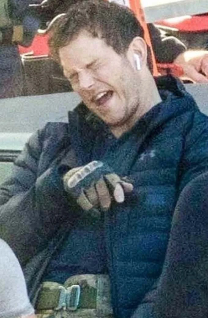 Chris Pratt The Tomorrow War Dan Blue Puffer Jacket Chris Pratt The Tomorrow War Dan Blue Puffer Jacket