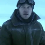 Chris Pratt The Tomorrow War Dan Brown Leather Jacket