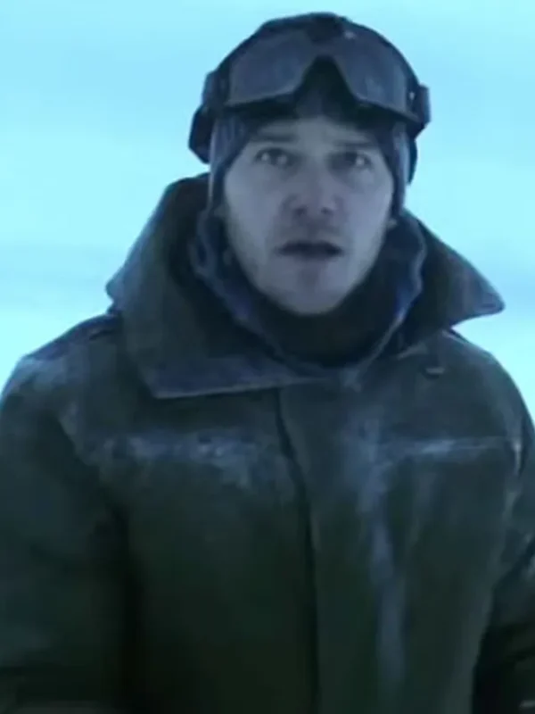Chris Pratt The Tomorrow War Dan Brown Leather Jacket