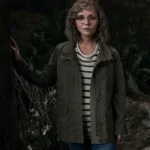 Christina Ricci Yellowjackets Misty Green Cotton Jacket