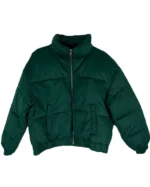 Claire Hargreeves The Umbrella Academy S04 Green Puffer Jacket