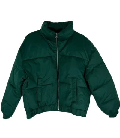 Claire Hargreeves The Umbrella Academy S04 Green Puffer Jacket