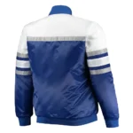 Coaches LA Dodgers Satin Royal/Gray Jacket
