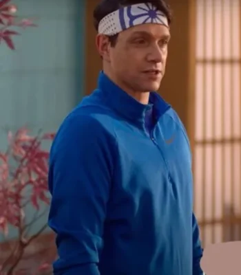 Cobra Kai S04 Daniel LaRusso Blue Jacket