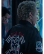 Cobra Kai John Kreese Black Bomber Jacket