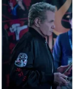 Cobra Kai John Kreese Black Bomber Jacket
