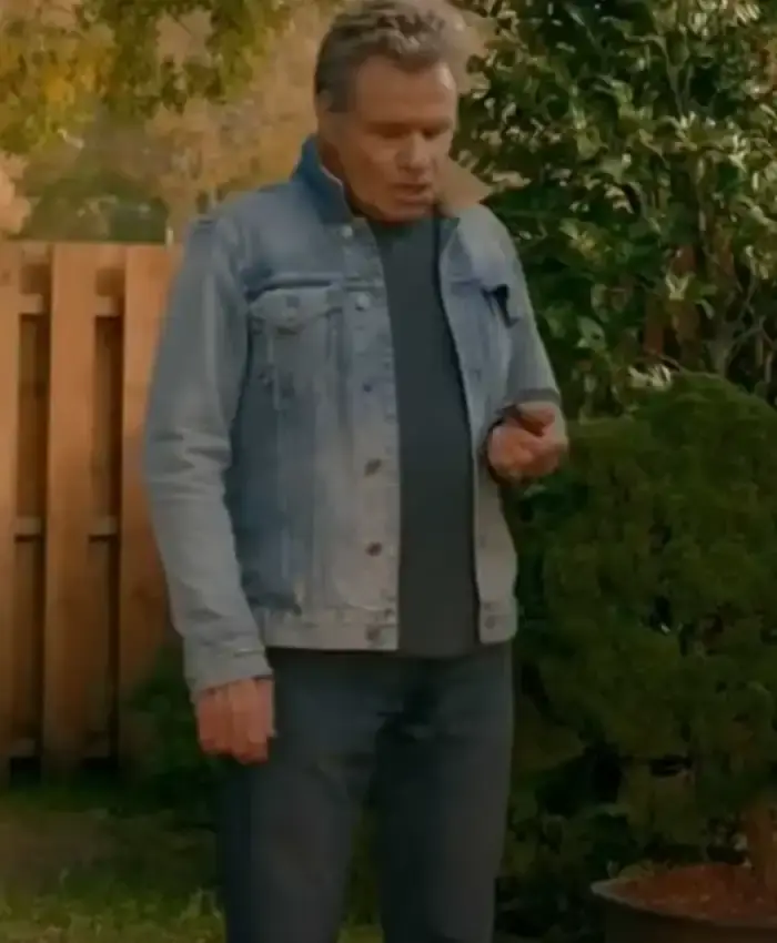 Cobra Kai John Kreese Sky Blue Denim Trucker Jacket Cobra Kai John Kreese Sky Blue Denim Trucker Jacket