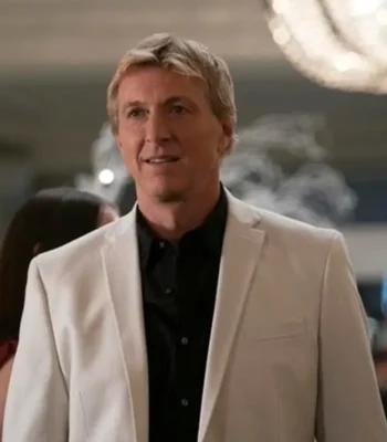 Cobra Kai Johnny Lawrence White Blazer Coat