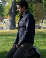 Cobra Kai Ralph Macchio Navy Blue Cotton Jacket