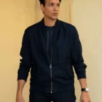 Cobra Kai S03 Daniel LaRusso Blue Bomber Jacket